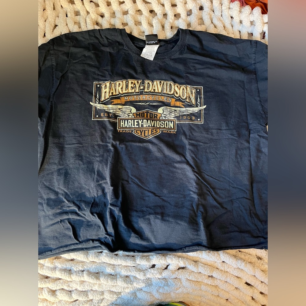 harley davidson oversized shirt